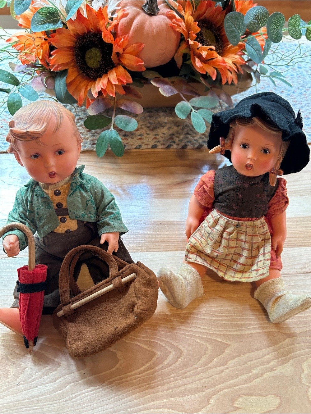 Vintage 1970s Hummel Dolls Germany
